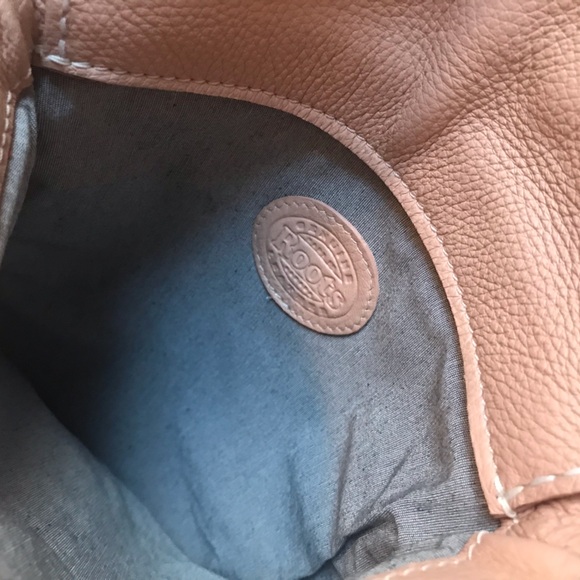 Roots pale pink leather bag - Picture 4 of 9